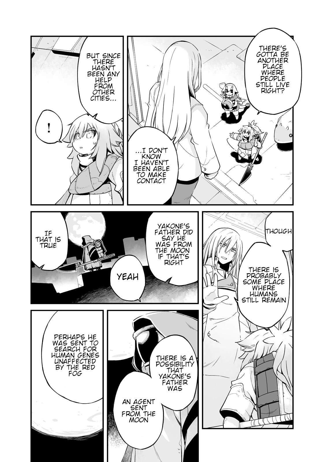 Even If the World is Over it's Fun to Live Chapter 21.2 page 5 - Chapter 21.2: The Truth of the World