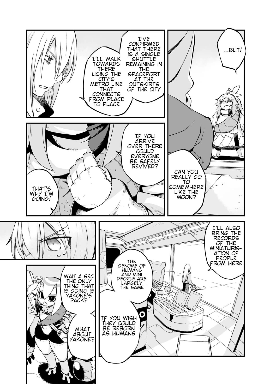 Even If the World is Over it's Fun to Live Chapter 21.2 page 8 - Chapter 21.2: The Truth of the World