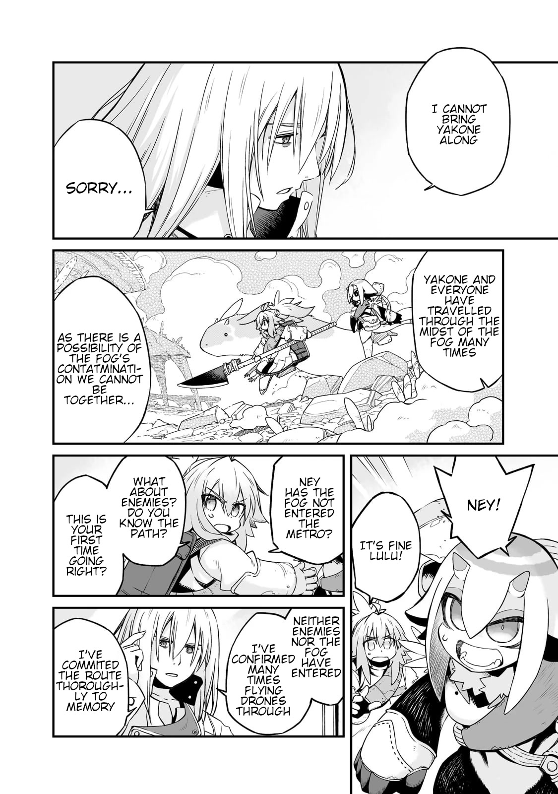 Even If the World is Over it's Fun to Live Chapter 21.2 page 9 - Chapter 21.2: The Truth of the World