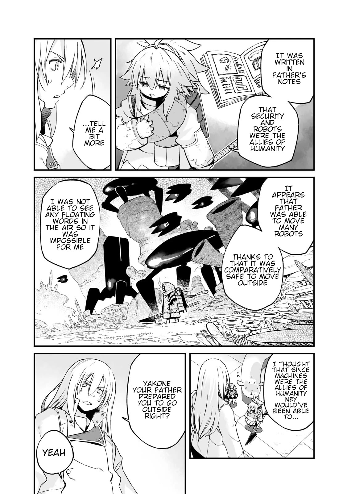 Even If the World is Over it's Fun to Live Chapter 22.1 page 10 - Chapter 22.1: The Hidden World