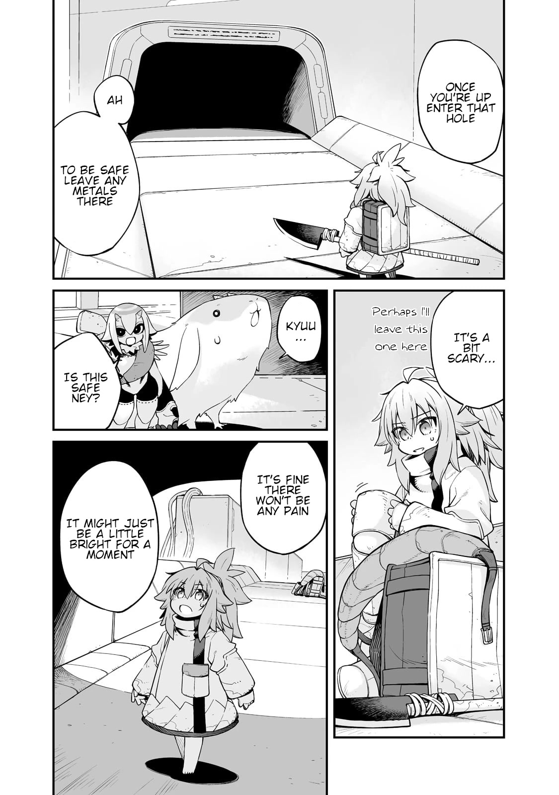 Even If the World is Over it's Fun to Live Chapter 22.2 page 3 - Chapter 22.2: The Hidden World