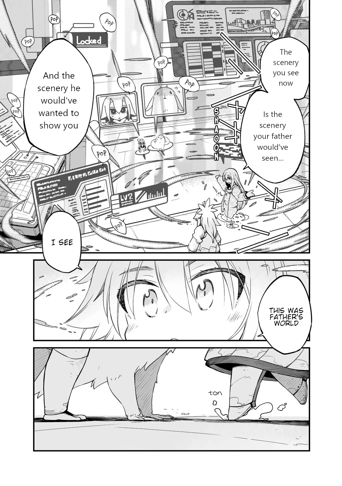 Even If the World is Over it's Fun to Live Chapter 22.2 page 8 - Chapter 22.2: The Hidden World