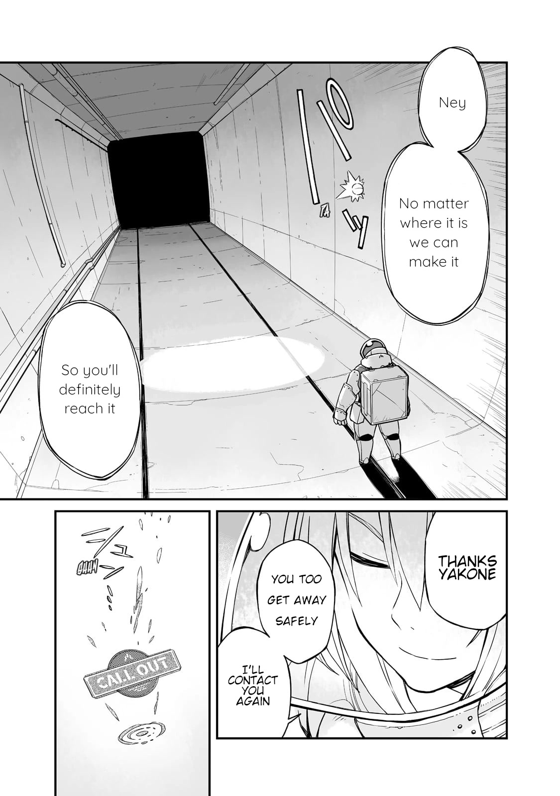 Even If the World is Over it's Fun to Live Chapter 23 page 10 - Chapter 23: Escape, and Another Meeting