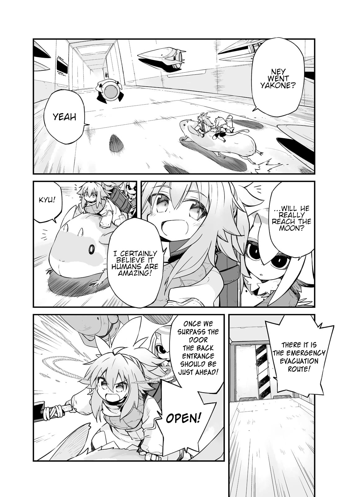 Even If the World is Over it's Fun to Live Chapter 23 page 11 - Chapter 23: Escape, and Another Meeting