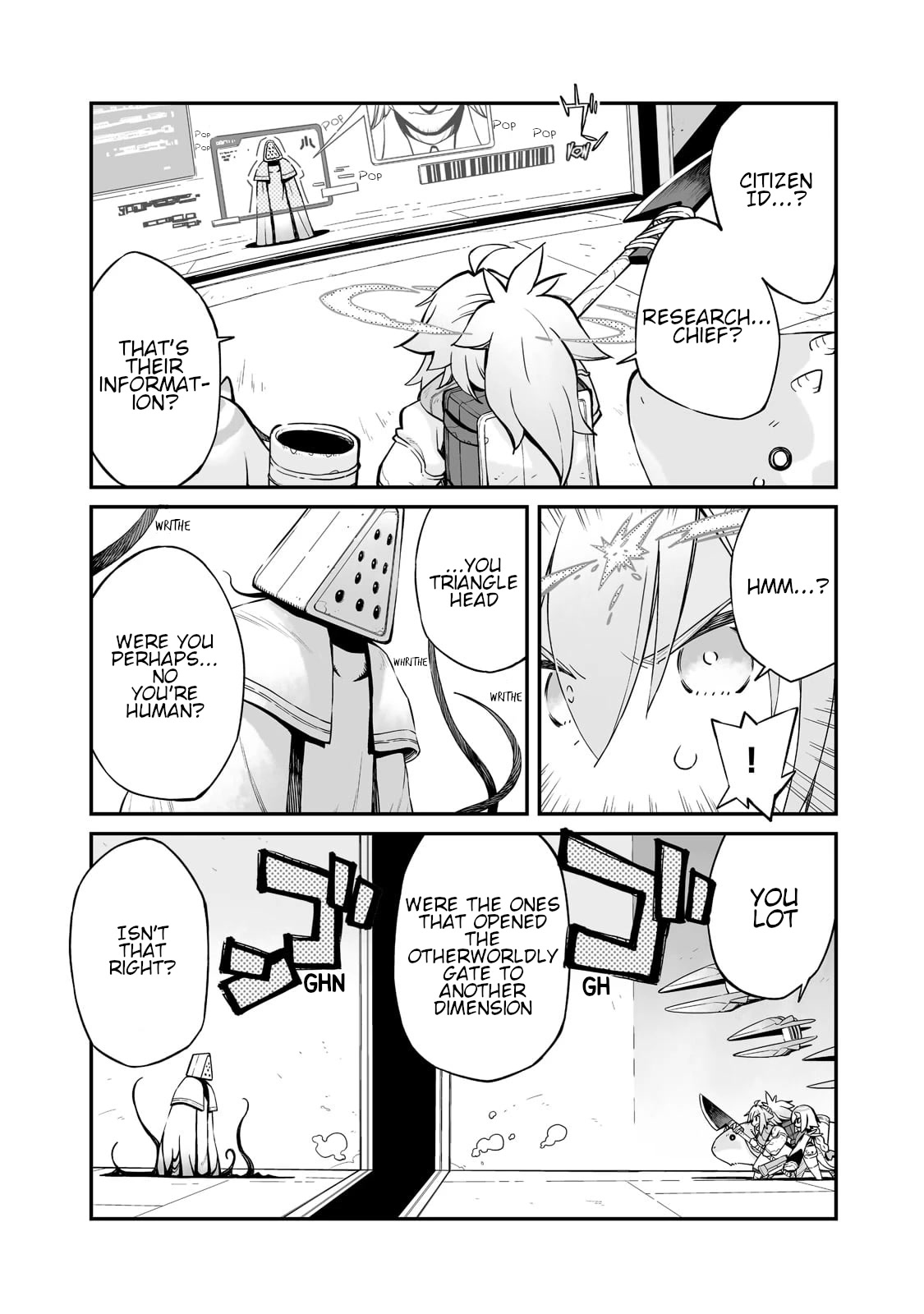 Even If the World is Over it's Fun to Live Chapter 23 page 14 - Chapter 23: Escape, and Another Meeting