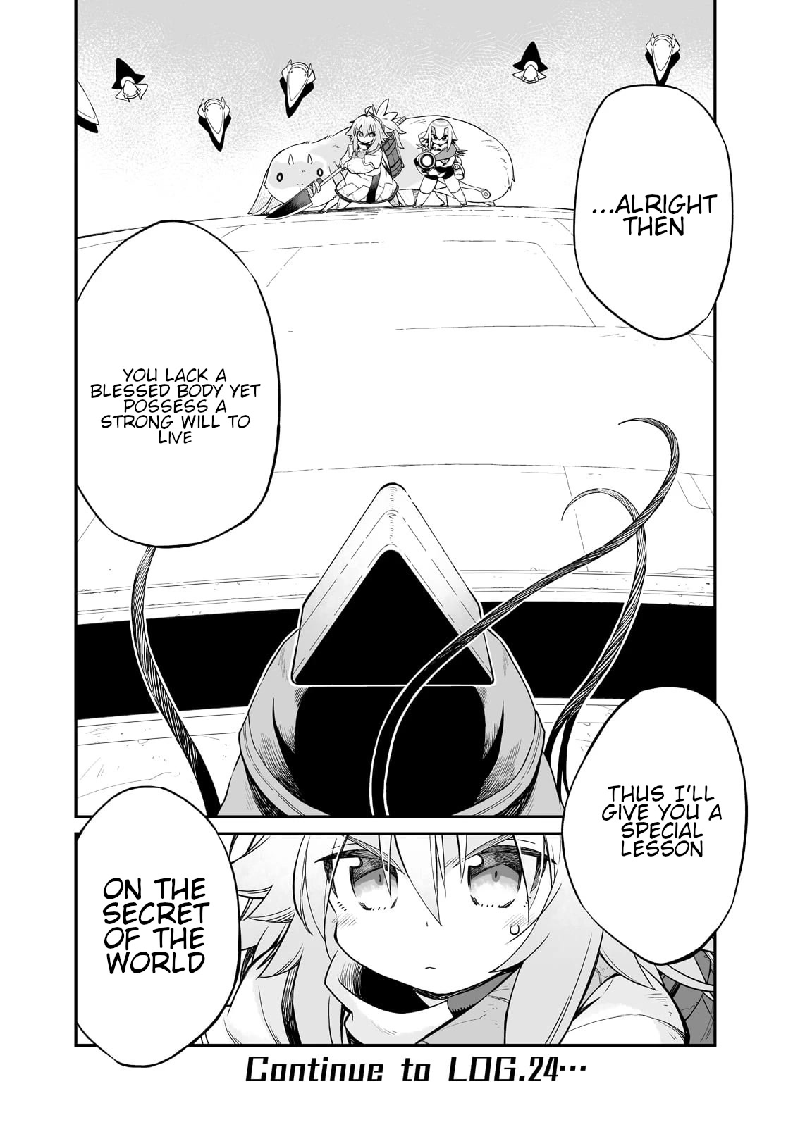 Even If the World is Over it's Fun to Live Chapter 23 page 17 - Chapter 23: Escape, and Another Meeting