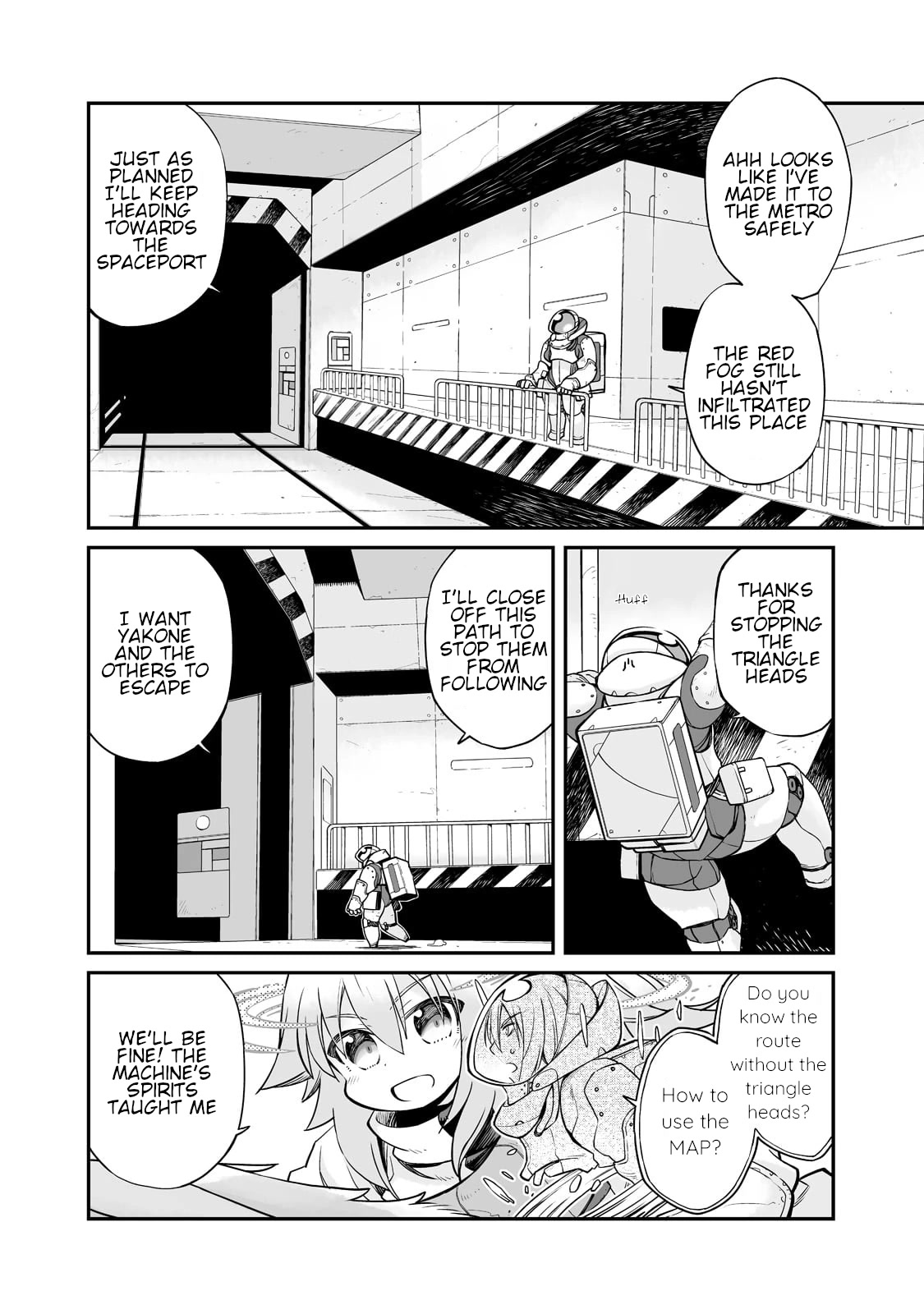 Even If the World is Over it's Fun to Live Chapter 23 page 7 - Chapter 23: Escape, and Another Meeting