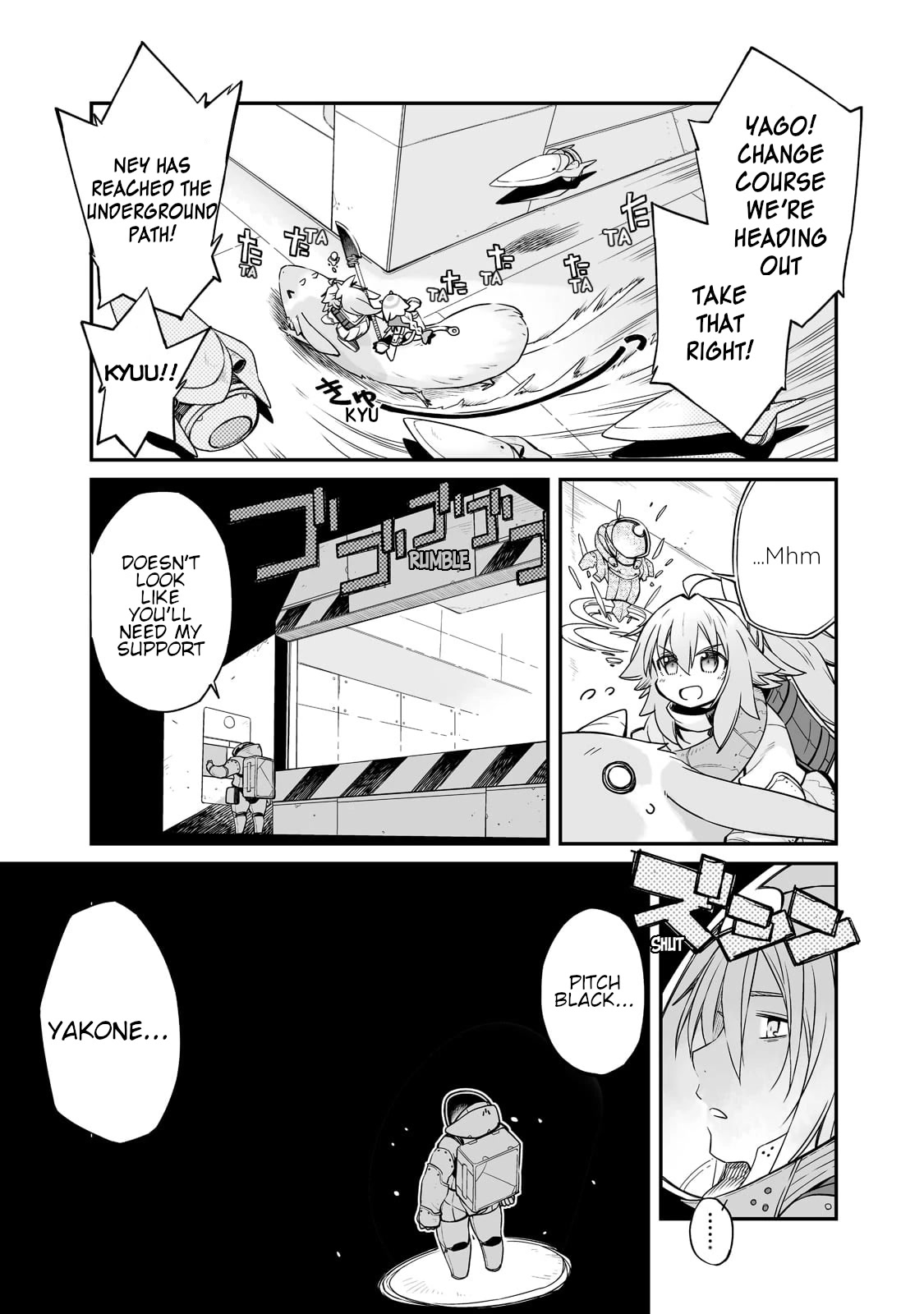 Even If the World is Over it's Fun to Live Chapter 23 page 8 - Chapter 23: Escape, and Another Meeting