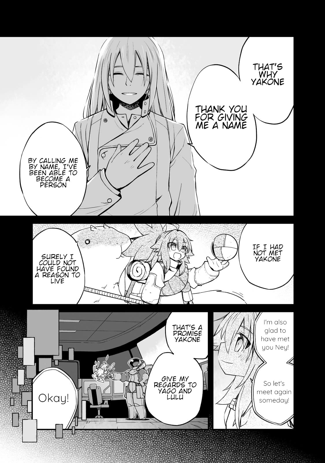 Even If the World is Over it's Fun to Live Chapter 25.1 page 8 - Chapter 25.1: I'm Glad We Met