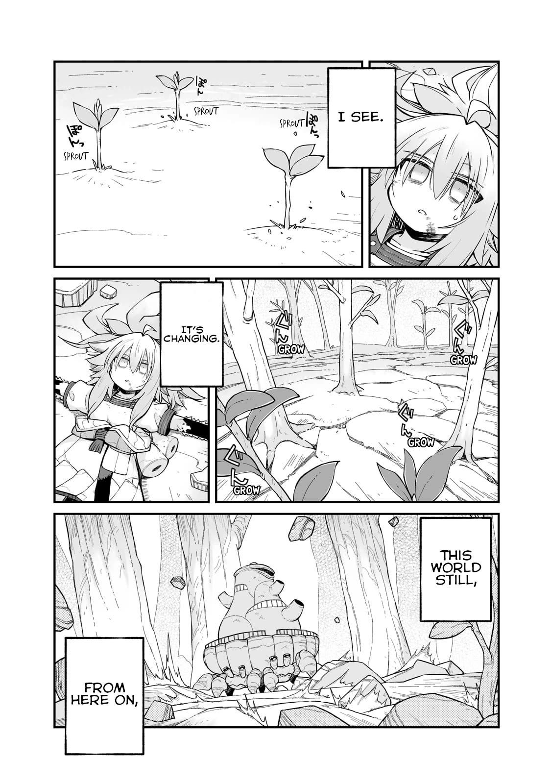 Even If the World is Over it's Fun to Live Chapter 28.1 page 10 - Chapter 28.1: World Is Beginning