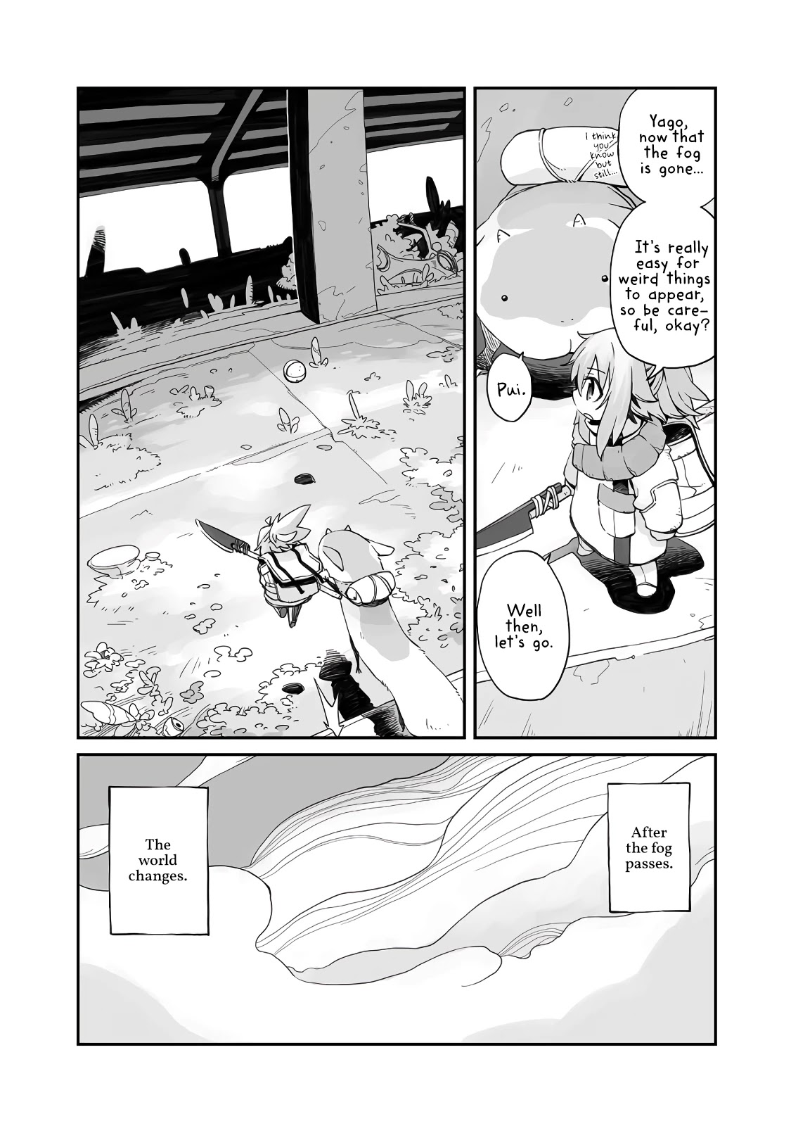 Even If the World is Over it's Fun to Live Chapter 3 page 3 - Chapter 3: Transformation