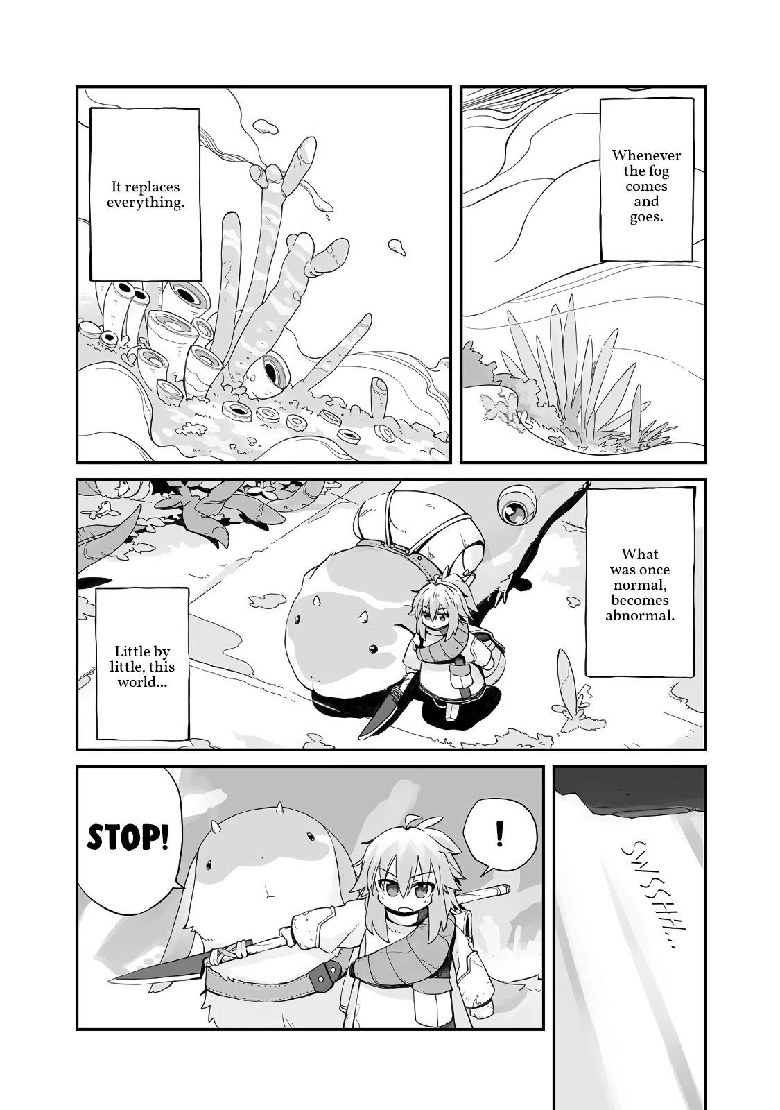 Even If the World is Over it's Fun to Live Chapter 3 page 5 - Chapter 3: Transformation