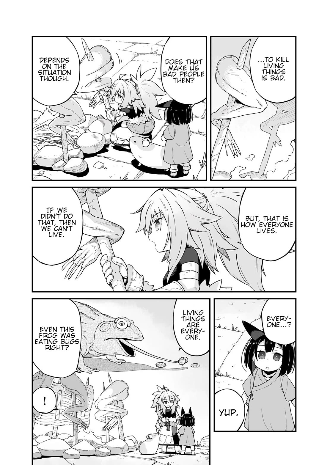 Even If the World is Over it's Fun to Live Chapter 31.2 page 10 - Chapter 31.2: In The Midst Of The Cycle