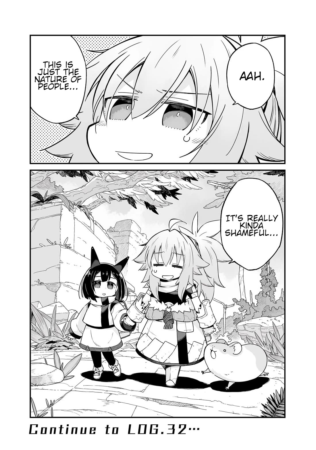 Even If the World is Over it's Fun to Live Chapter 31.2 page 19 - Chapter 31.2: In The Midst Of The Cycle