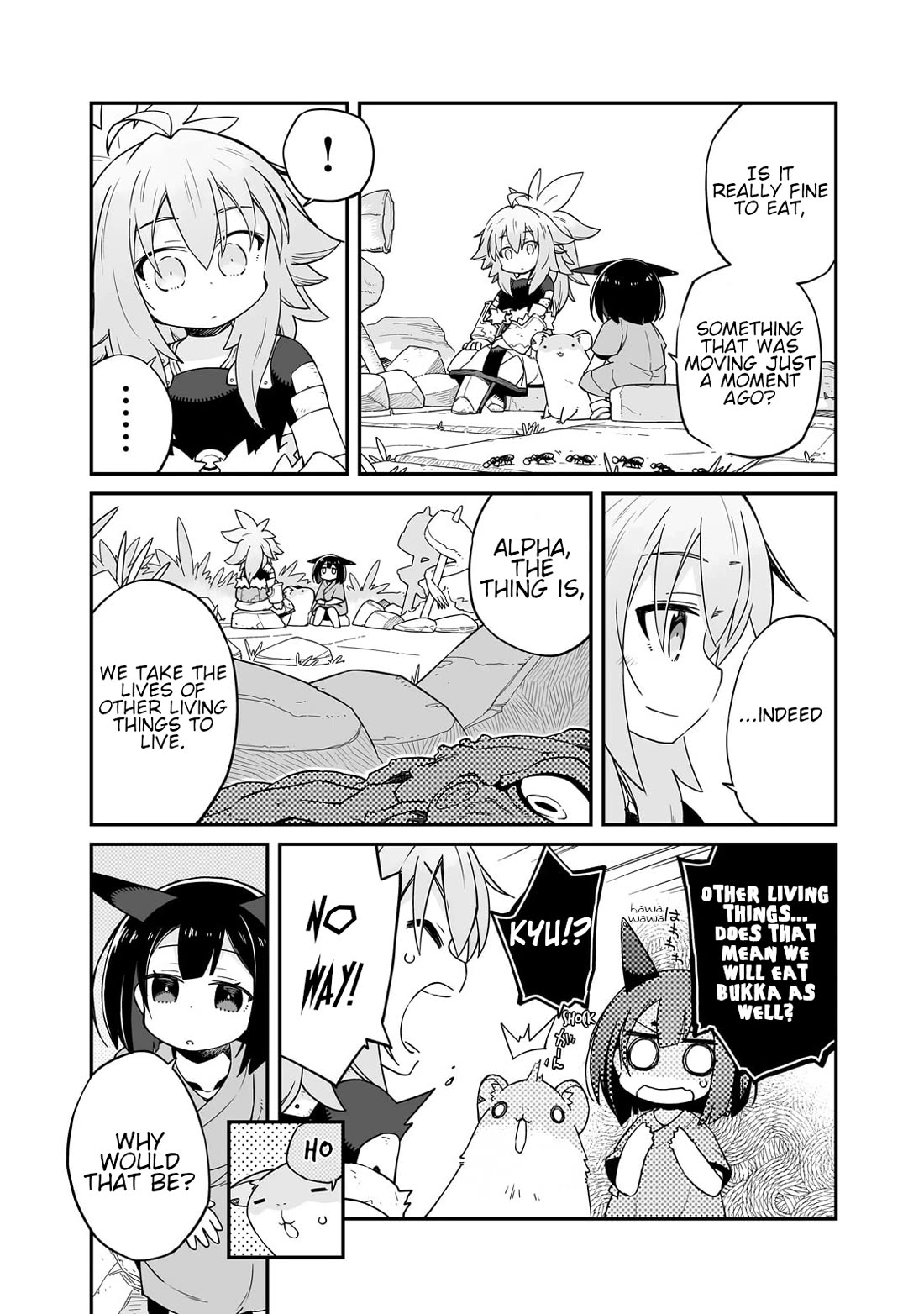 Even If the World is Over it's Fun to Live Chapter 31.2 page 8 - Chapter 31.2: In The Midst Of The Cycle