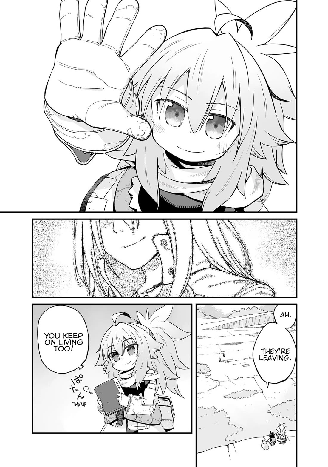 Even If the World is Over it's Fun to Live Chapter 32 page 14 - Chapter 32: Footprints Of Hope, And Yet Another Feeling