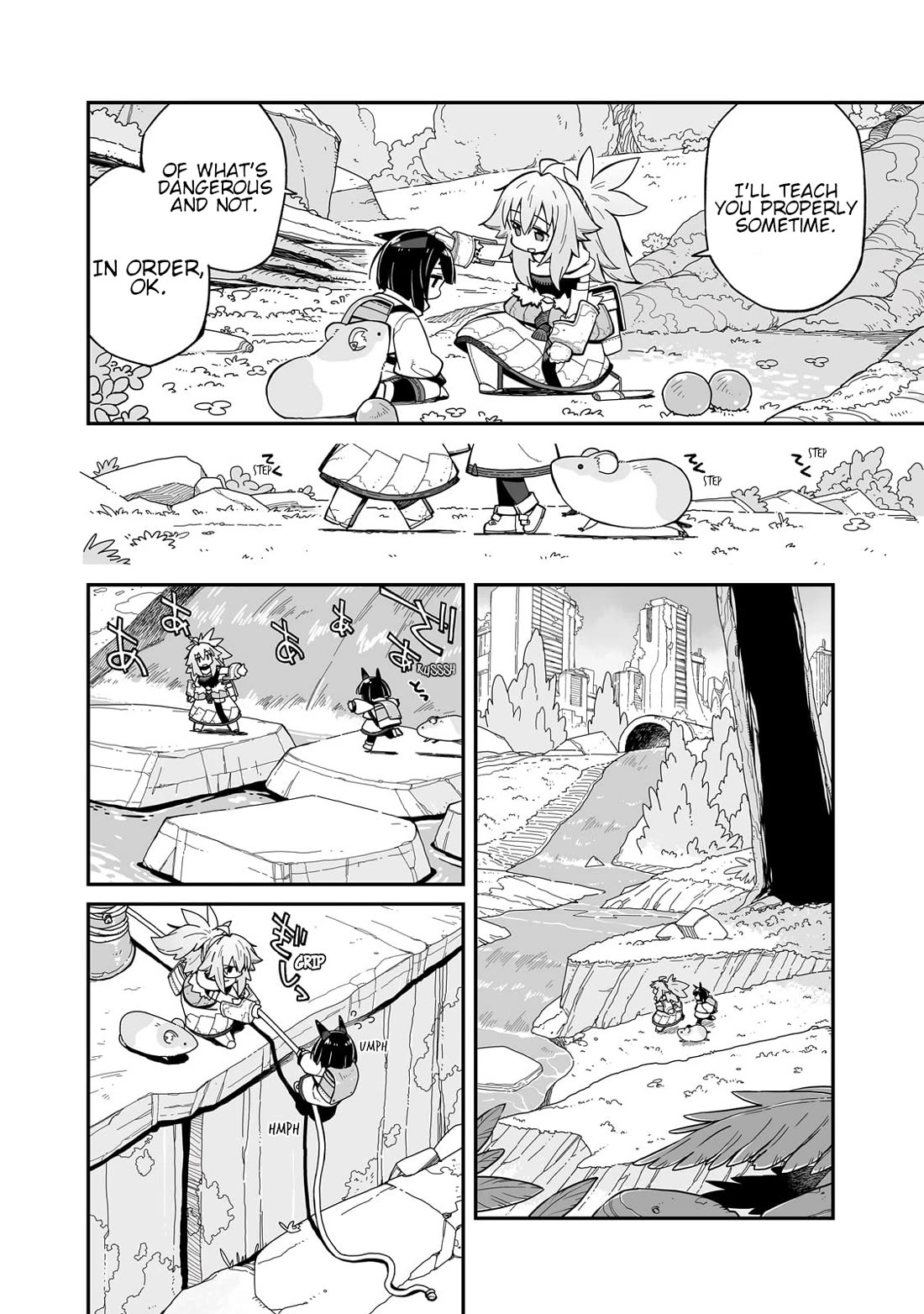 Even If the World is Over it's Fun to Live Chapter 32 page 5 - Chapter 32: Footprints Of Hope, And Yet Another Feeling