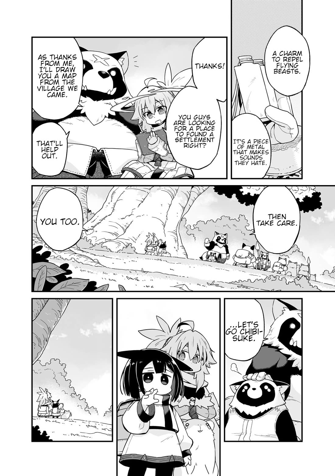 Even If the World is Over it's Fun to Live Chapter 33 page 15 - Chapter 33: Travellers In The Woods