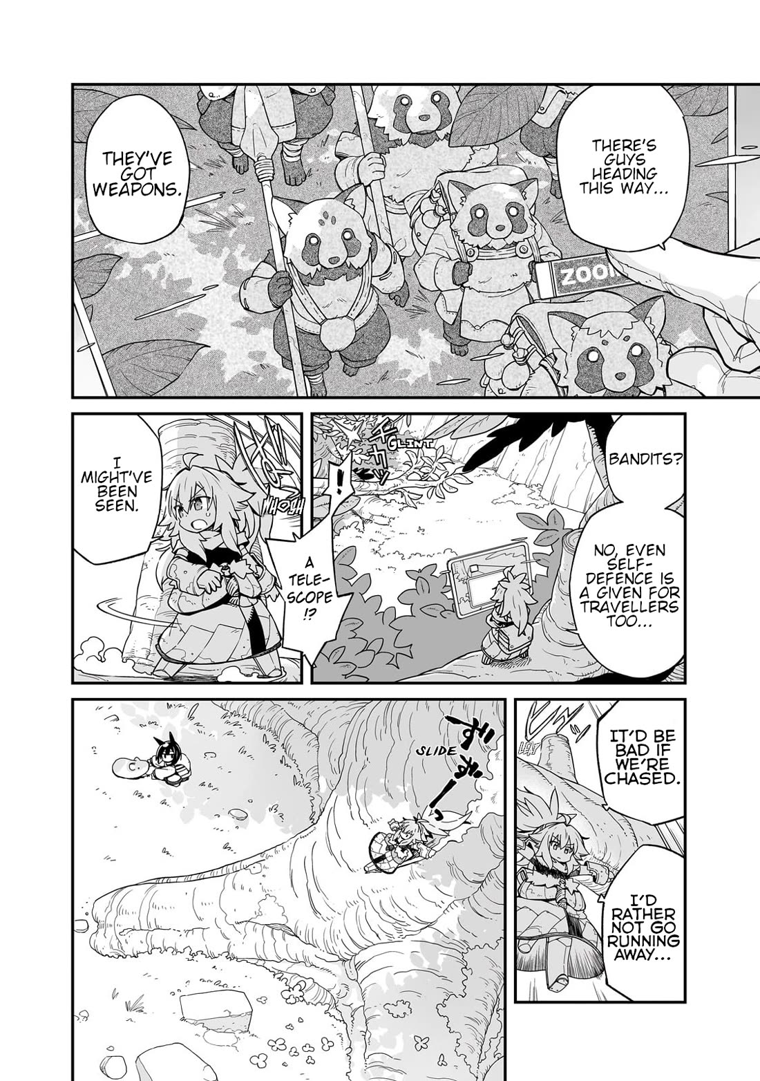 Even If the World is Over it's Fun to Live Chapter 33 page 3 - Chapter 33: Travellers In The Woods