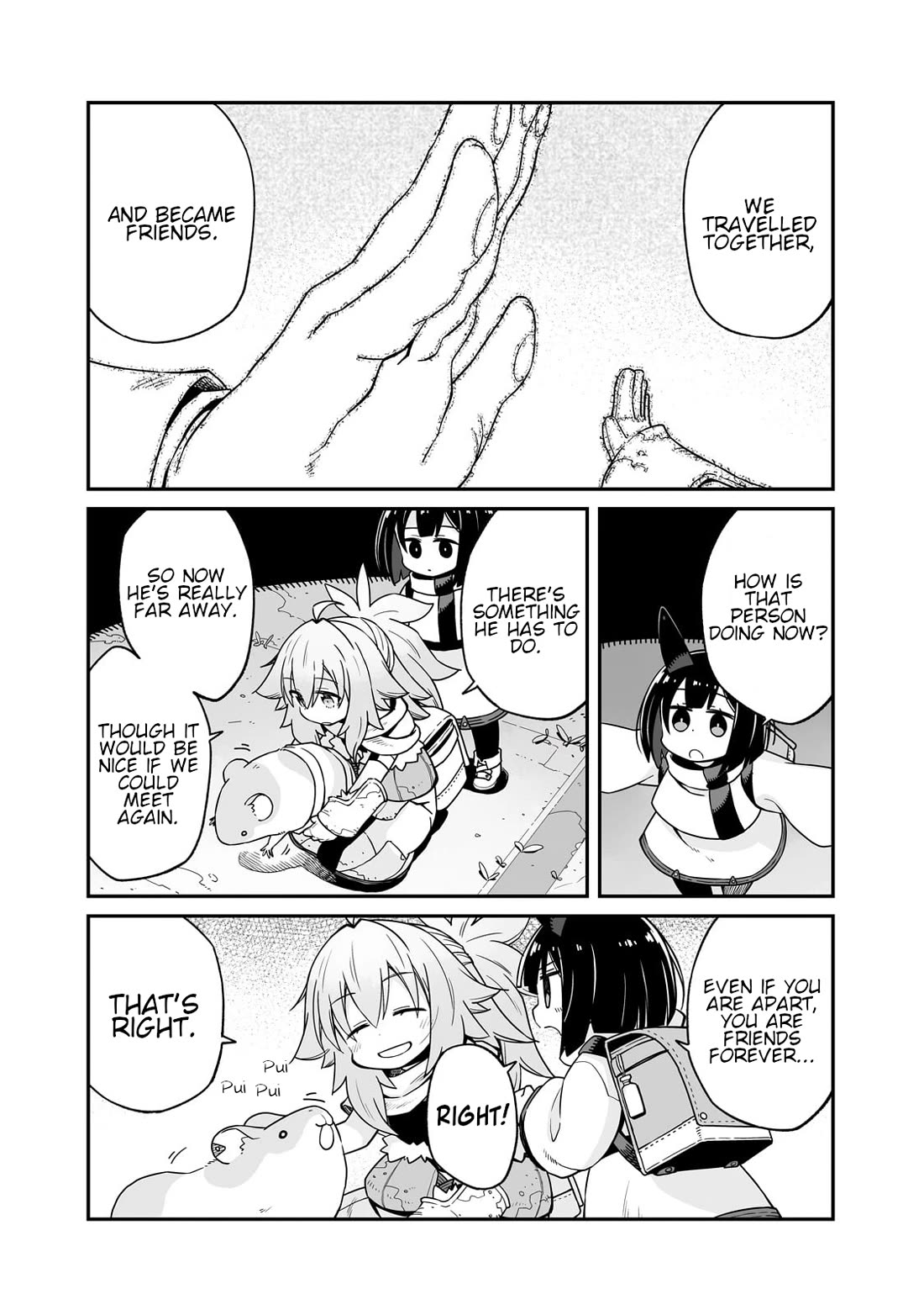Even If the World is Over it's Fun to Live Chapter 34.1 page 11 - Chapter 34.1: The Light Shown In Your Eyes