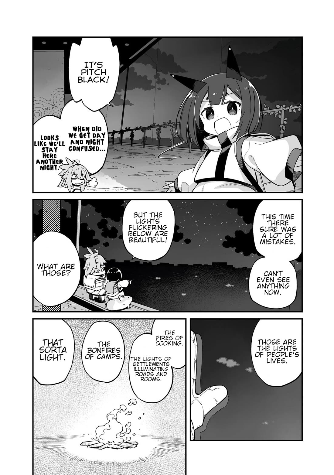 Even If the World is Over it's Fun to Live Chapter 34.2 page 12 - Chapter 34.2: The Light Shown In Your Eyes