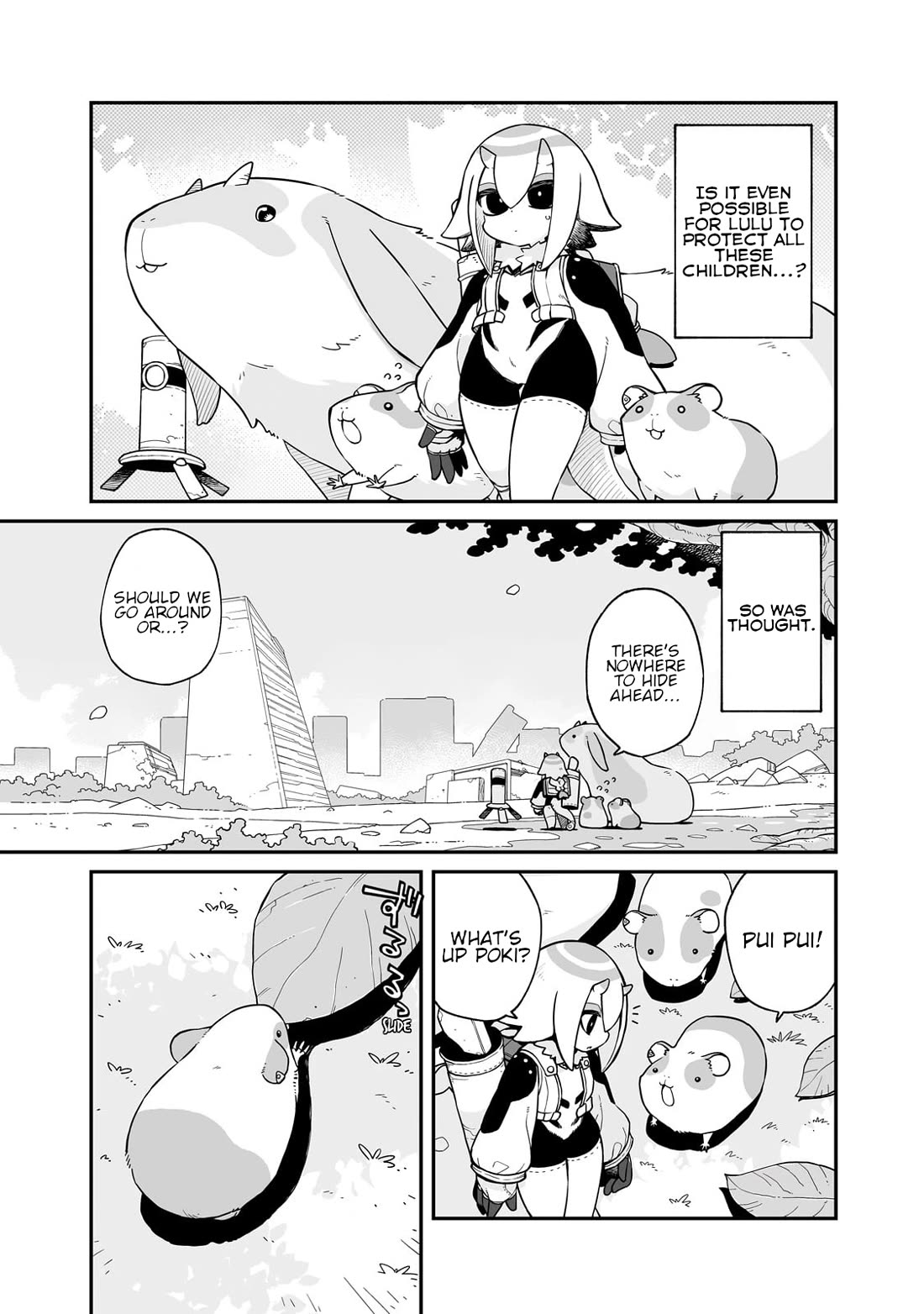 Even If the World is Over it's Fun to Live Chapter 34.5 page 4 - Chapter 34.5: On The Otherside Of The Journey