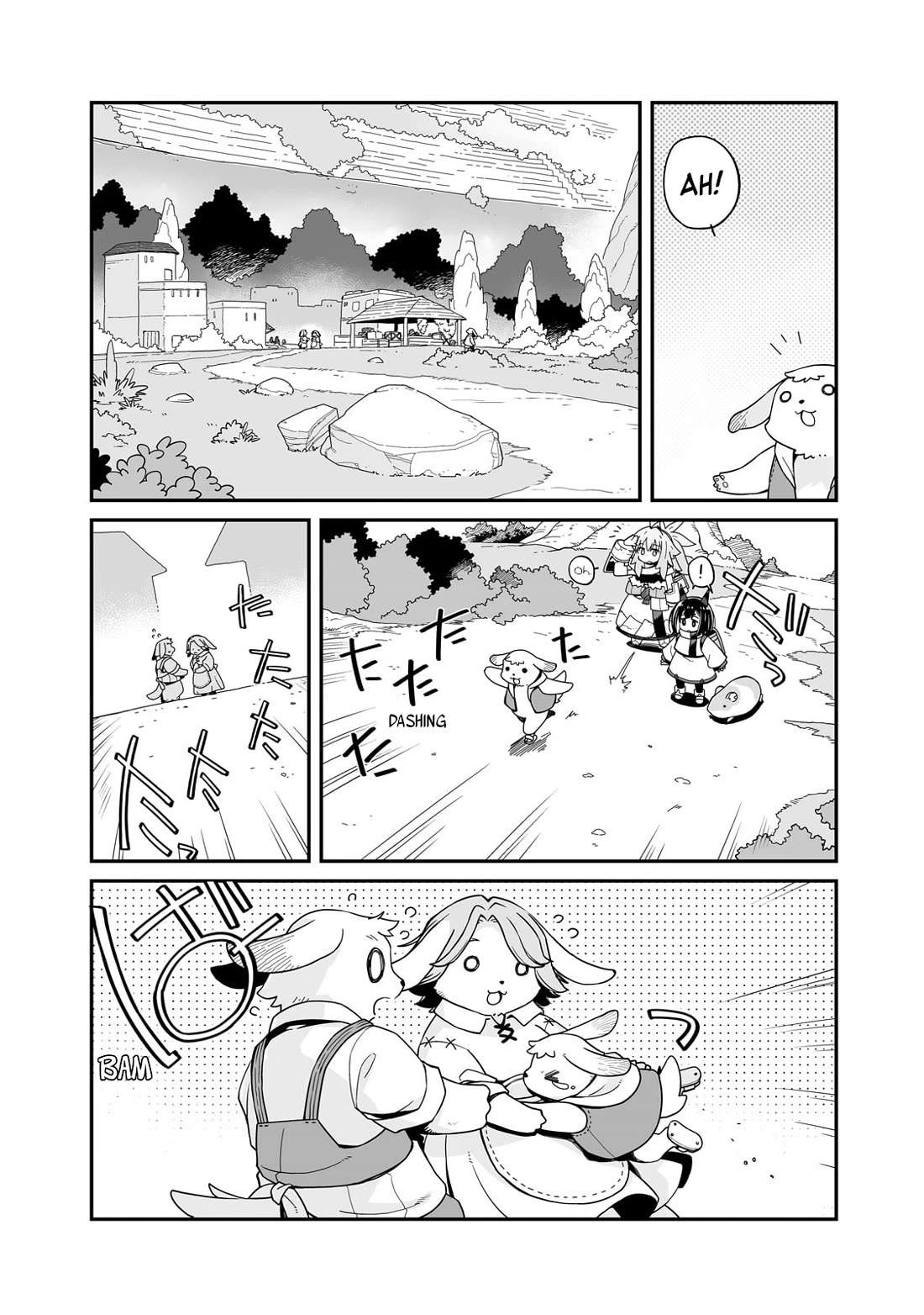 Even If the World is Over it's Fun to Live Chapter 35.1 page 12 - Chapter 35.1: The Dome Town