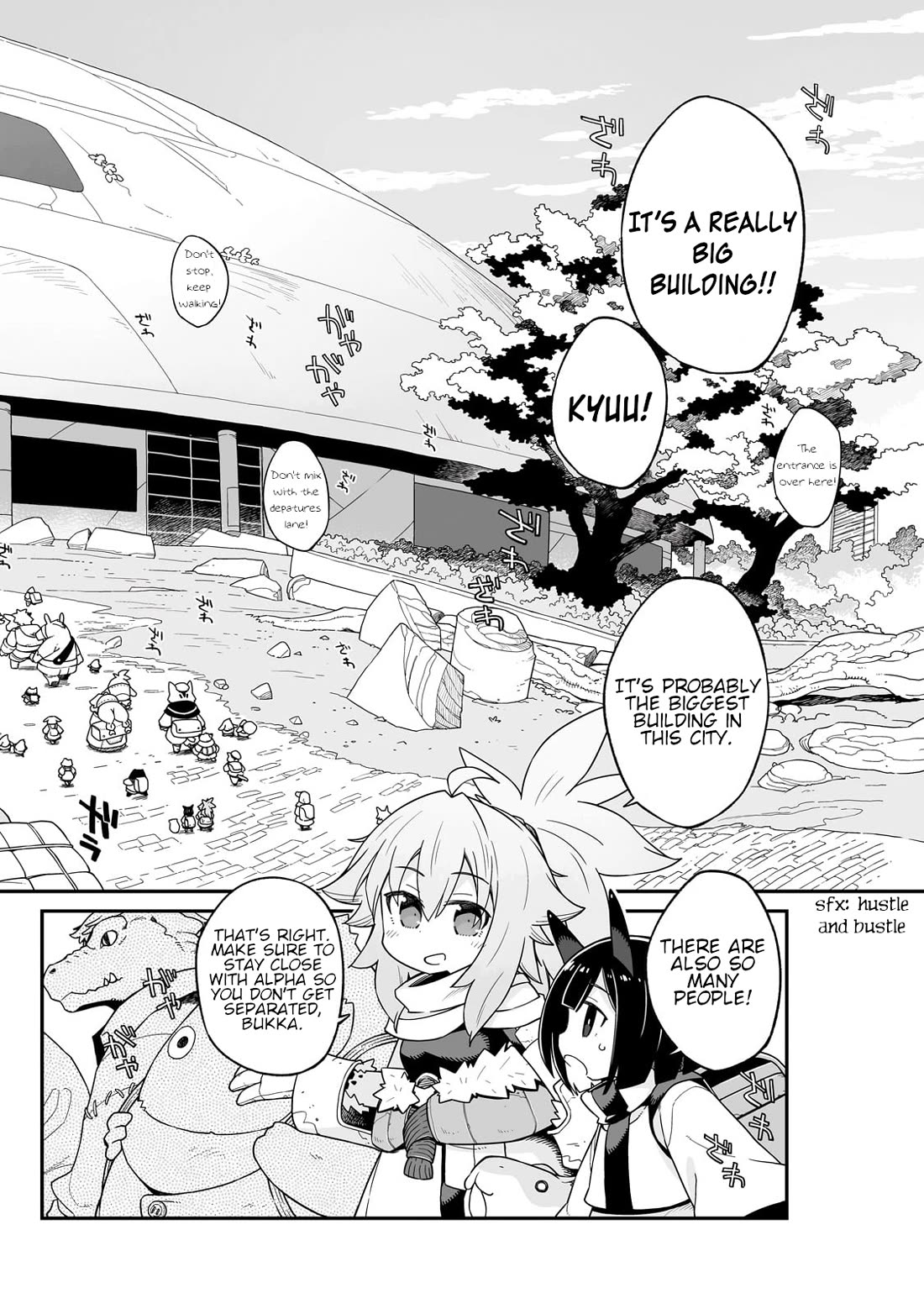 Even If the World is Over it's Fun to Live Chapter 35.1 page 3 - Chapter 35.1: The Dome Town