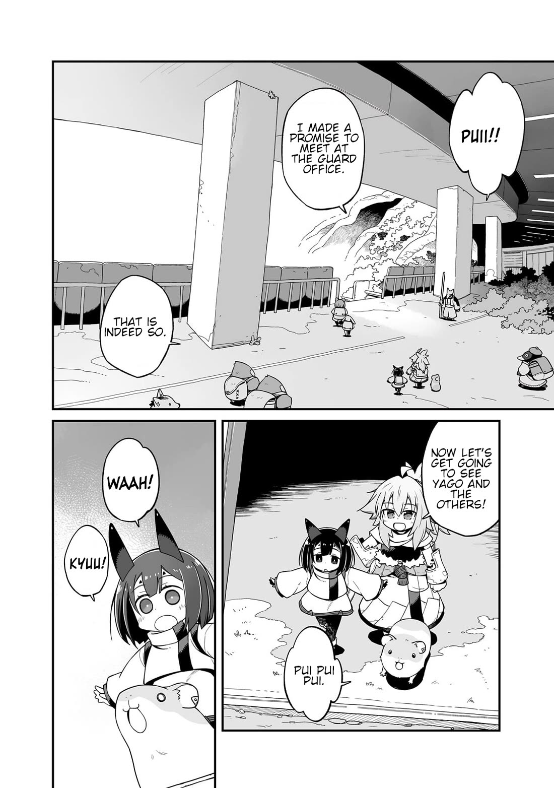 Even If the World is Over it's Fun to Live Chapter 35.1 page 5 - Chapter 35.1: The Dome Town
