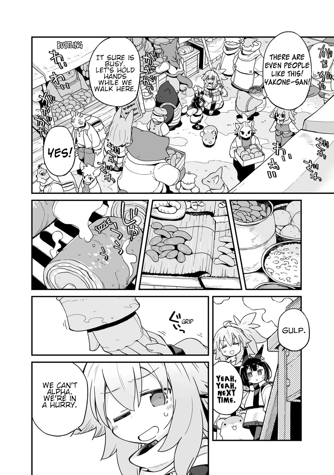 Even If the World is Over it's Fun to Live Chapter 35.1 page 7 - Chapter 35.1: The Dome Town