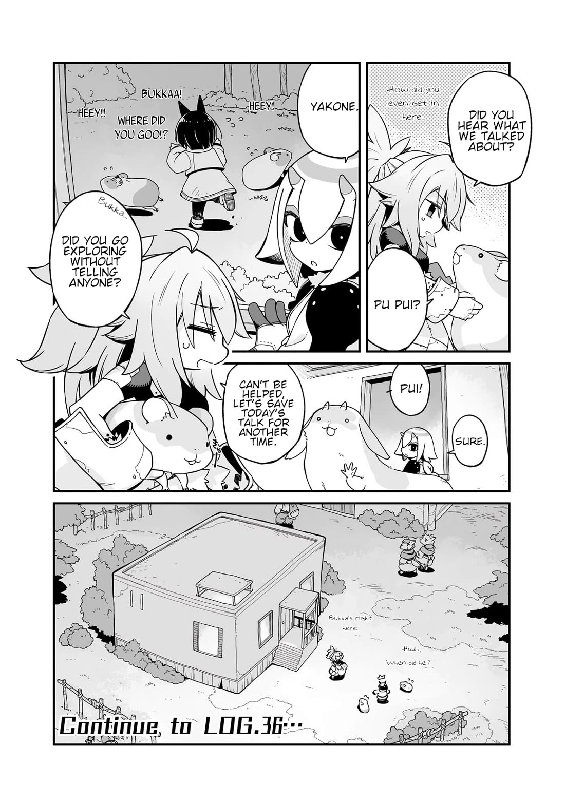 Even If the World is Over it's Fun to Live Chapter 35.2 page 12 - Chapter 35.2: The Dome Town