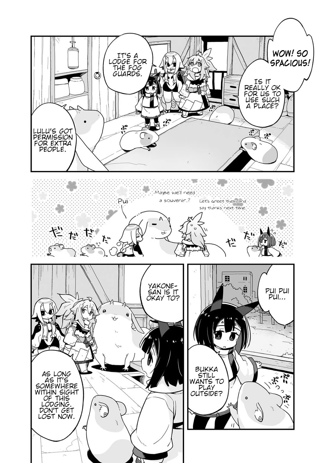 Even If the World is Over it's Fun to Live Chapter 35.2 page 6 - Chapter 35.2: The Dome Town