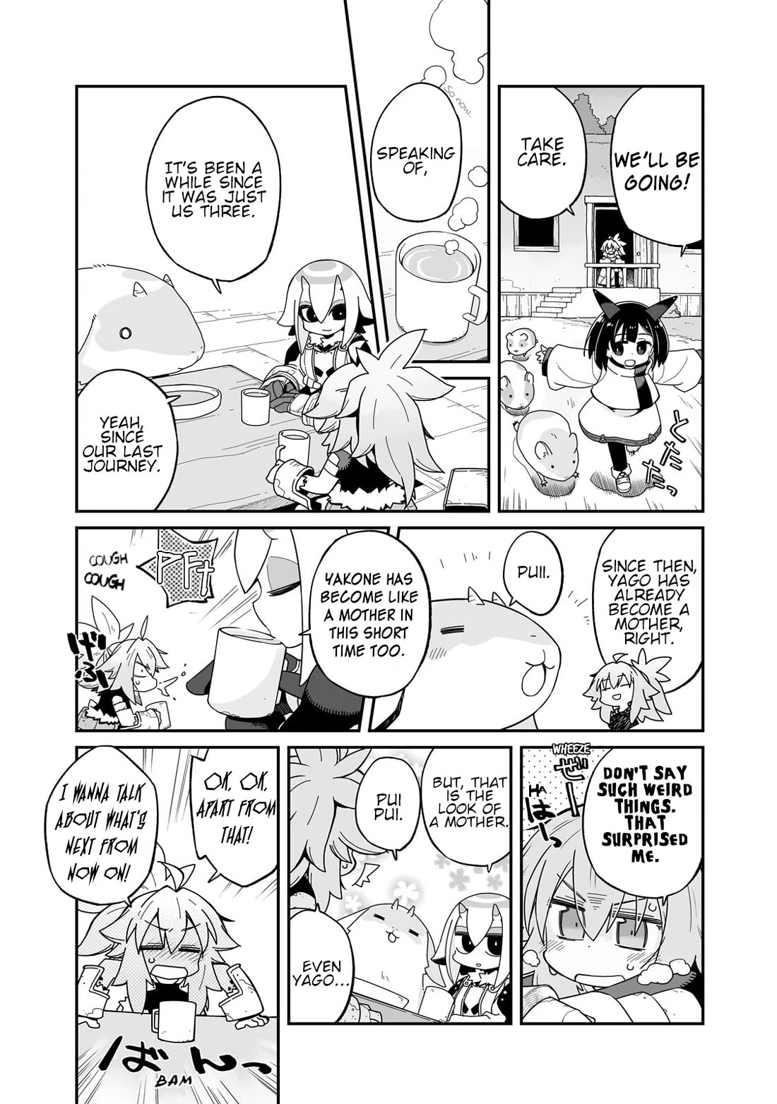Even If the World is Over it's Fun to Live Chapter 35.2 page 7 - Chapter 35.2: The Dome Town
