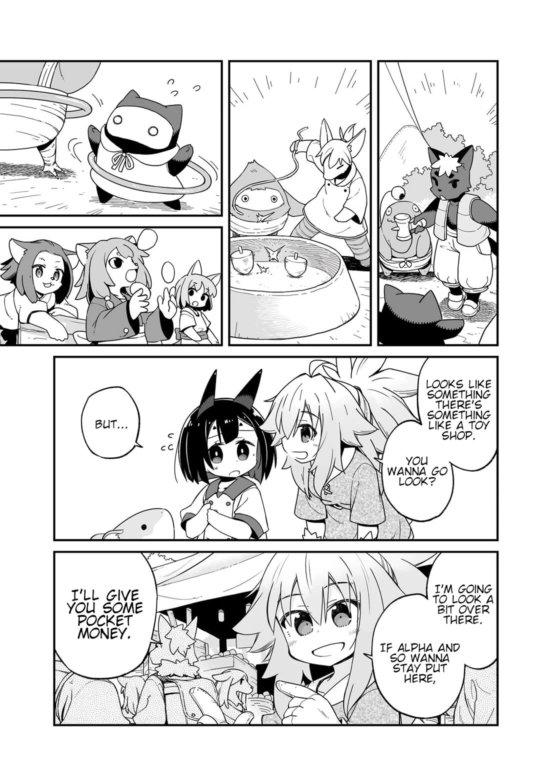 Even If the World is Over it's Fun to Live Chapter 36.1 page 14 - Chapter 36.1: What To Do With Borrowed Things