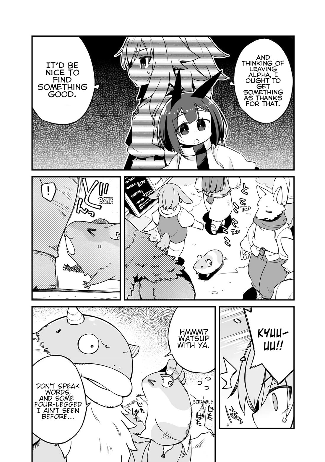 Even If the World is Over it's Fun to Live Chapter 36.1 page 6 - Chapter 36.1: What To Do With Borrowed Things
