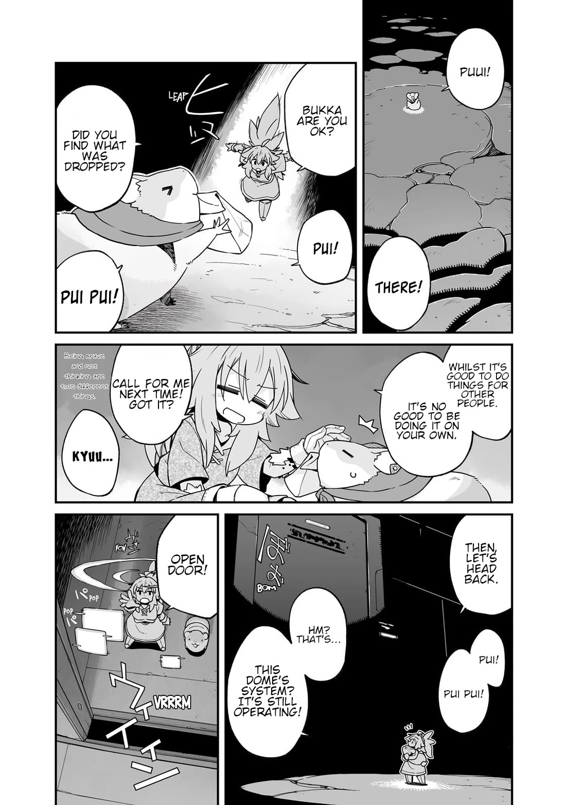 Even If the World is Over it's Fun to Live Chapter 36.2 page 6 - Chapter 36.2: What To Do With Borrowed Things