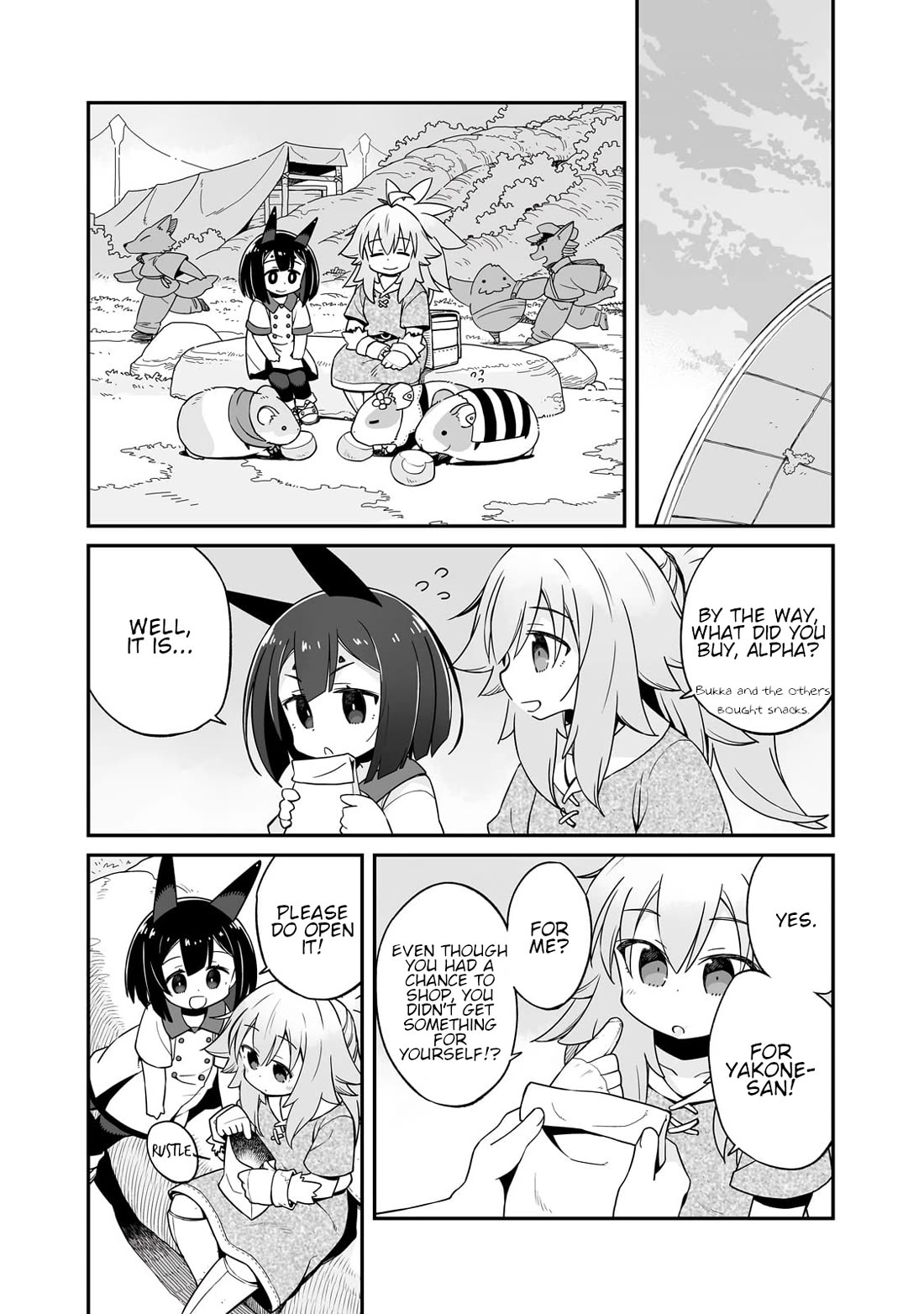 Even If the World is Over it's Fun to Live Chapter 36.2 page 9 - Chapter 36.2: What To Do With Borrowed Things