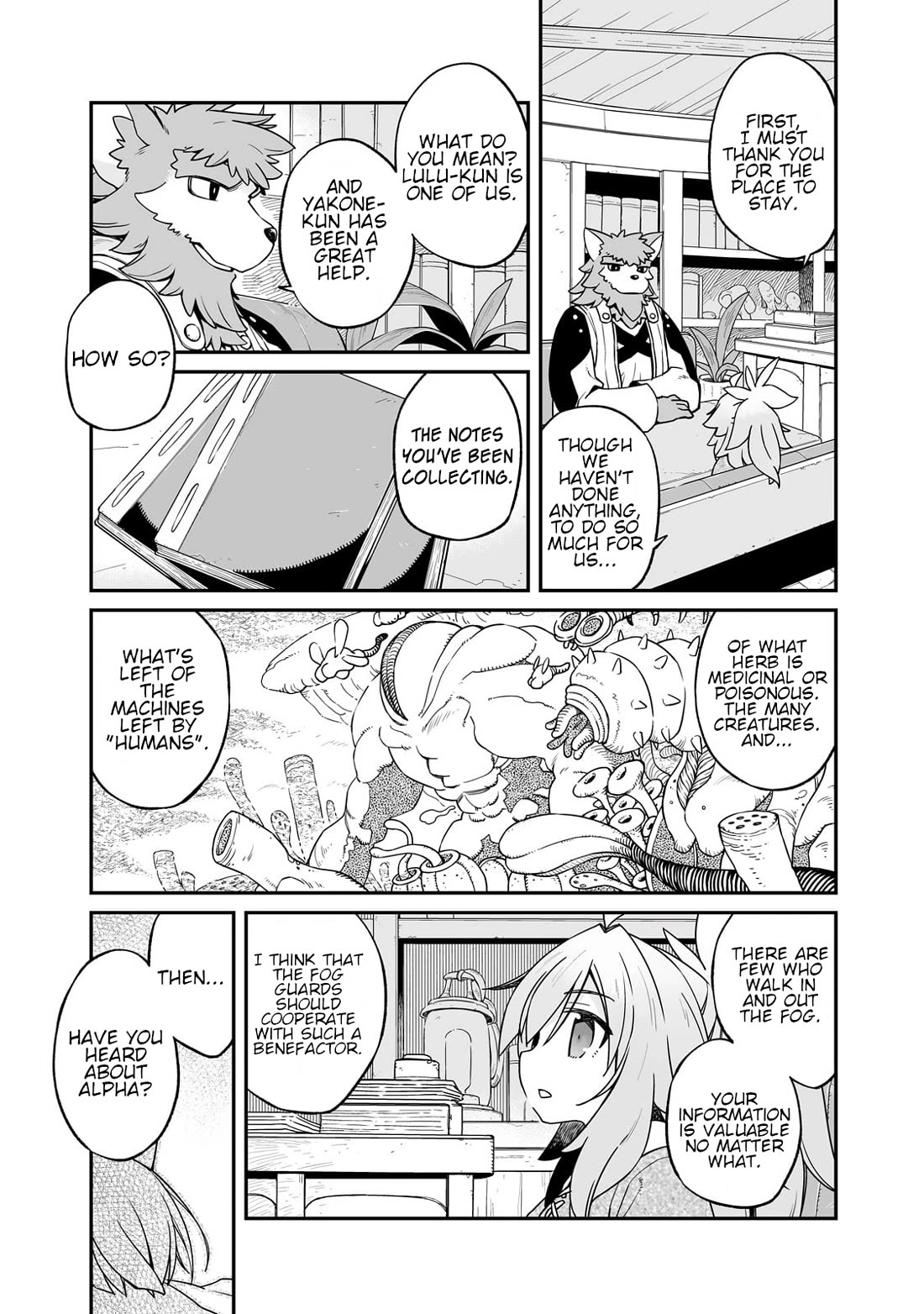 Even If the World is Over it's Fun to Live Chapter 37.1 page 10 - Chapter 37.1: Shadows And Footsteps
