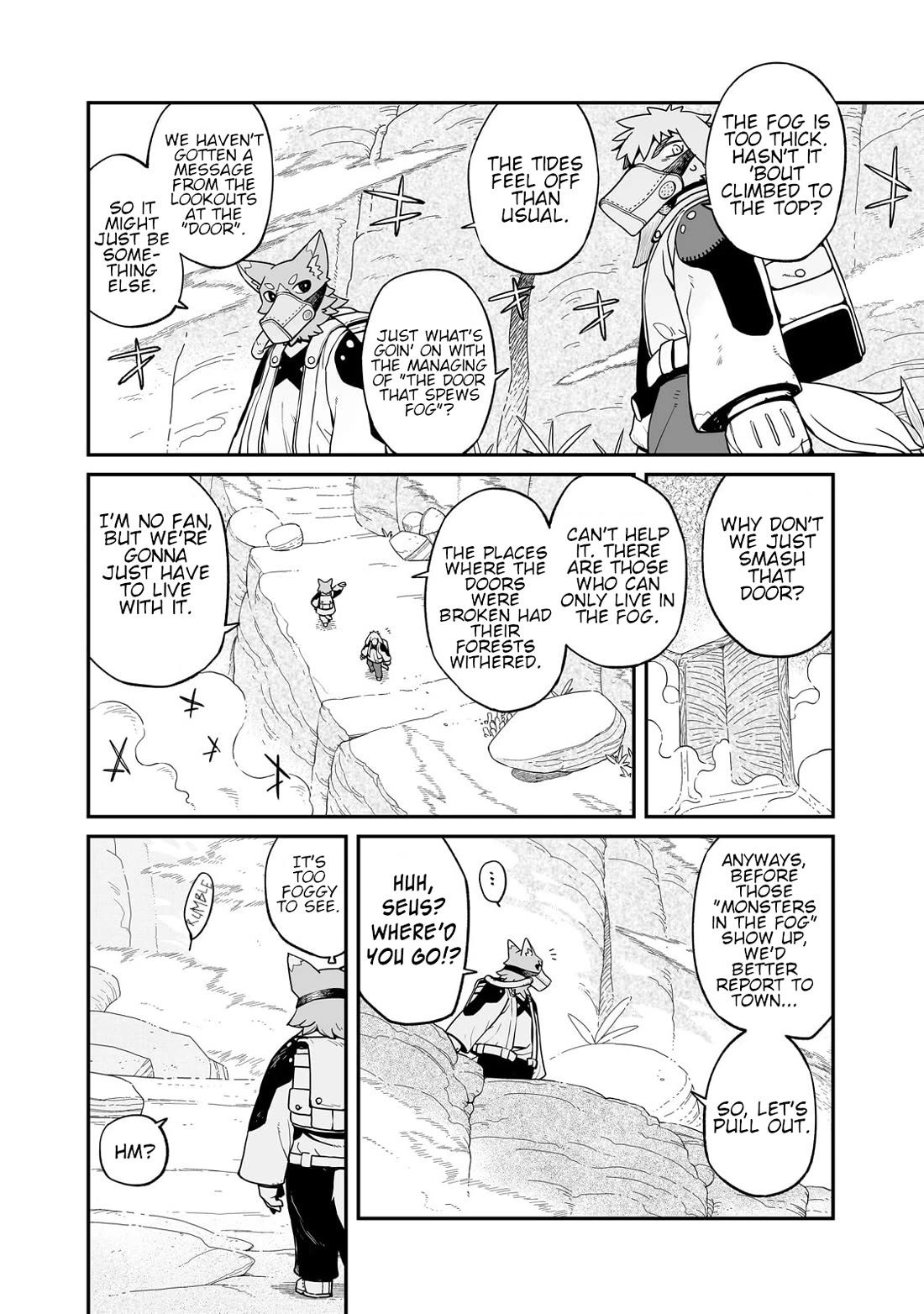 Even If the World is Over it's Fun to Live Chapter 37.1 page 3 - Chapter 37.1: Shadows And Footsteps