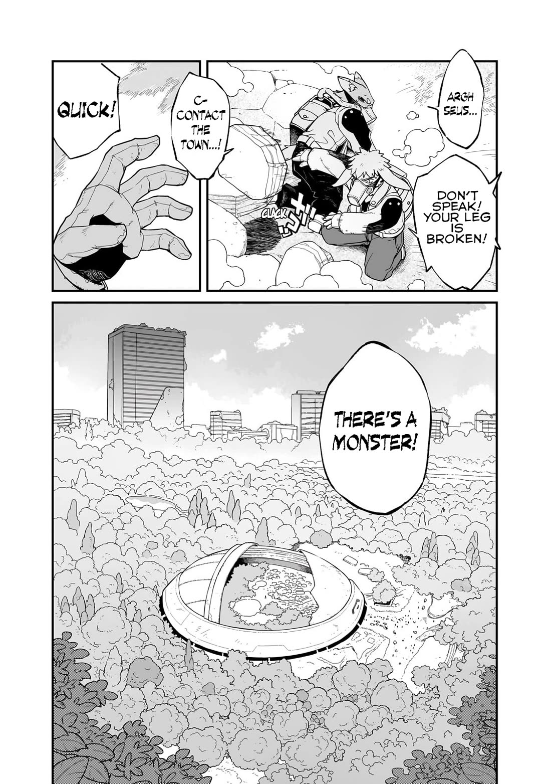 Even If the World is Over it's Fun to Live Chapter 37.1 page 5 - Chapter 37.1: Shadows And Footsteps