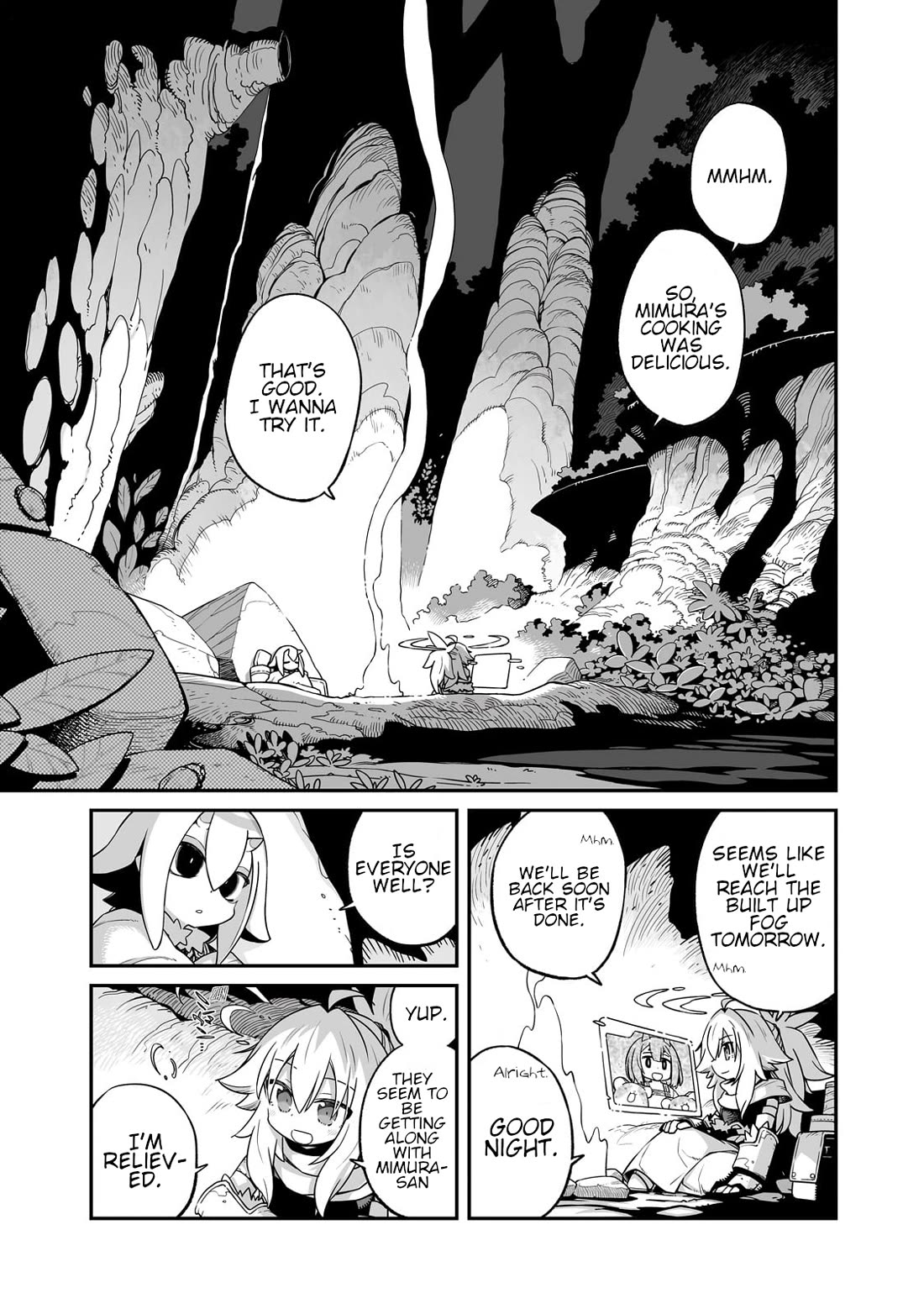 Even If the World is Over it's Fun to Live Chapter 37.2 page 12 - Chapter 37.2: Shadows and Footsteps