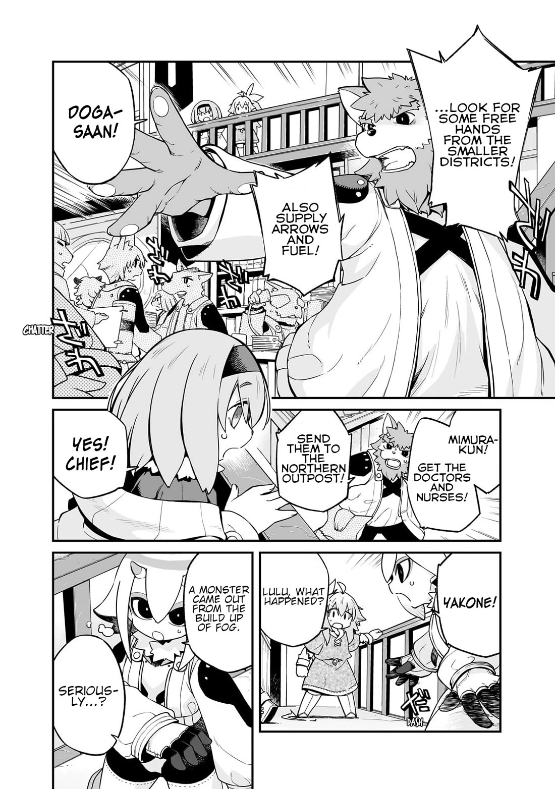 Even If the World is Over it's Fun to Live Chapter 37.2 page 5 - Chapter 37.2: Shadows and Footsteps