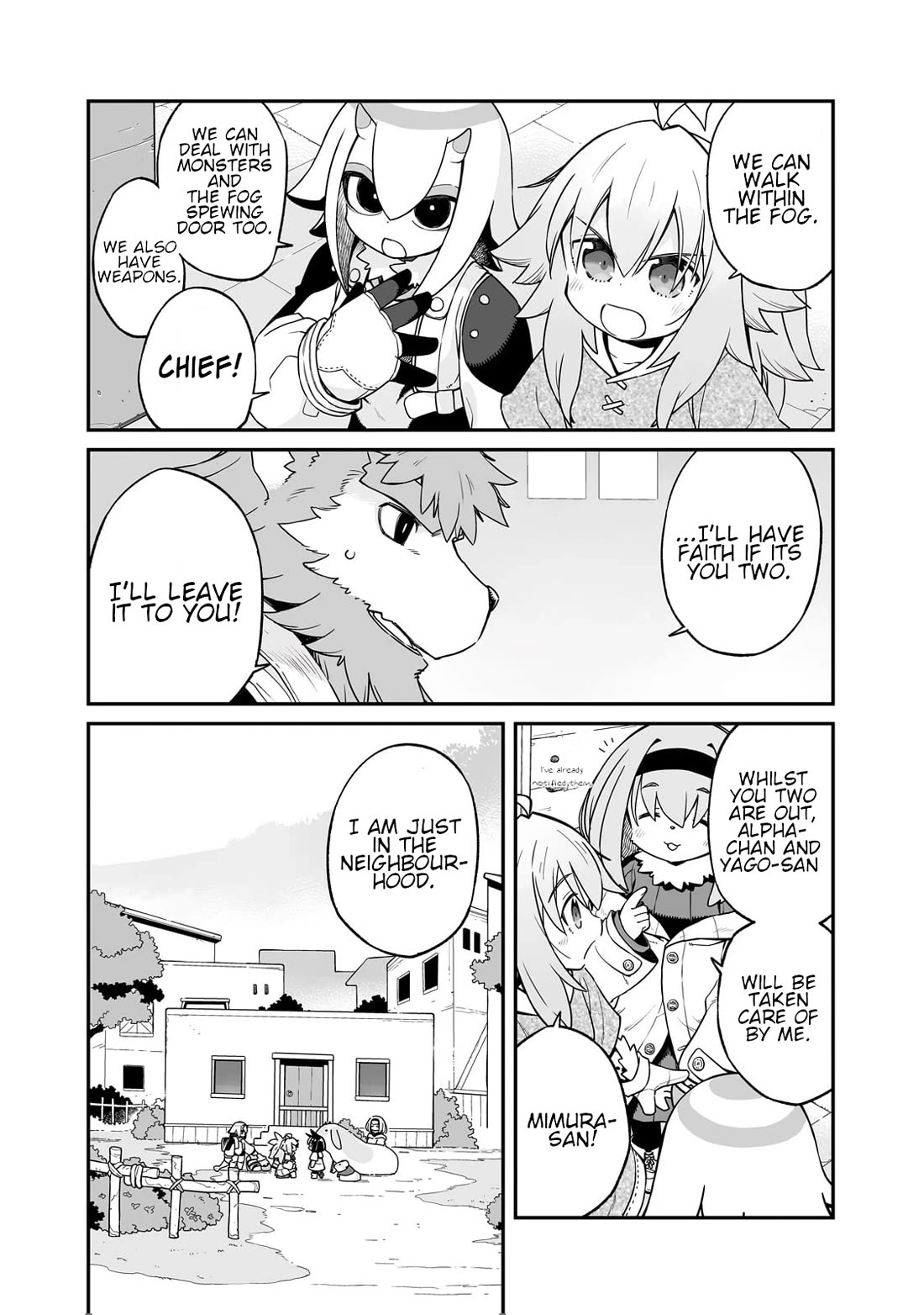 Even If the World is Over it's Fun to Live Chapter 37.2 page 7 - Chapter 37.2: Shadows and Footsteps