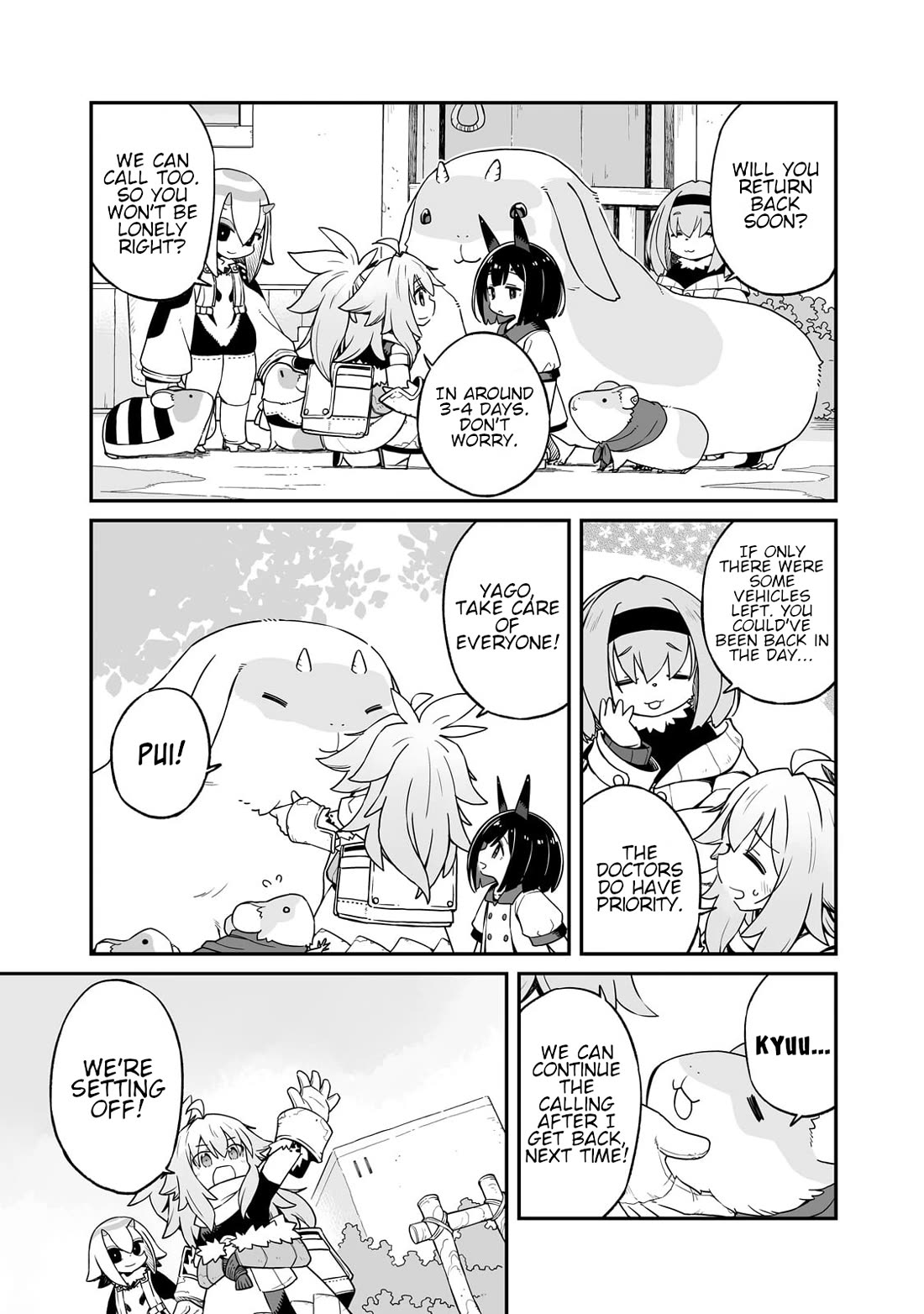 Even If the World is Over it's Fun to Live Chapter 37.2 page 8 - Chapter 37.2: Shadows and Footsteps