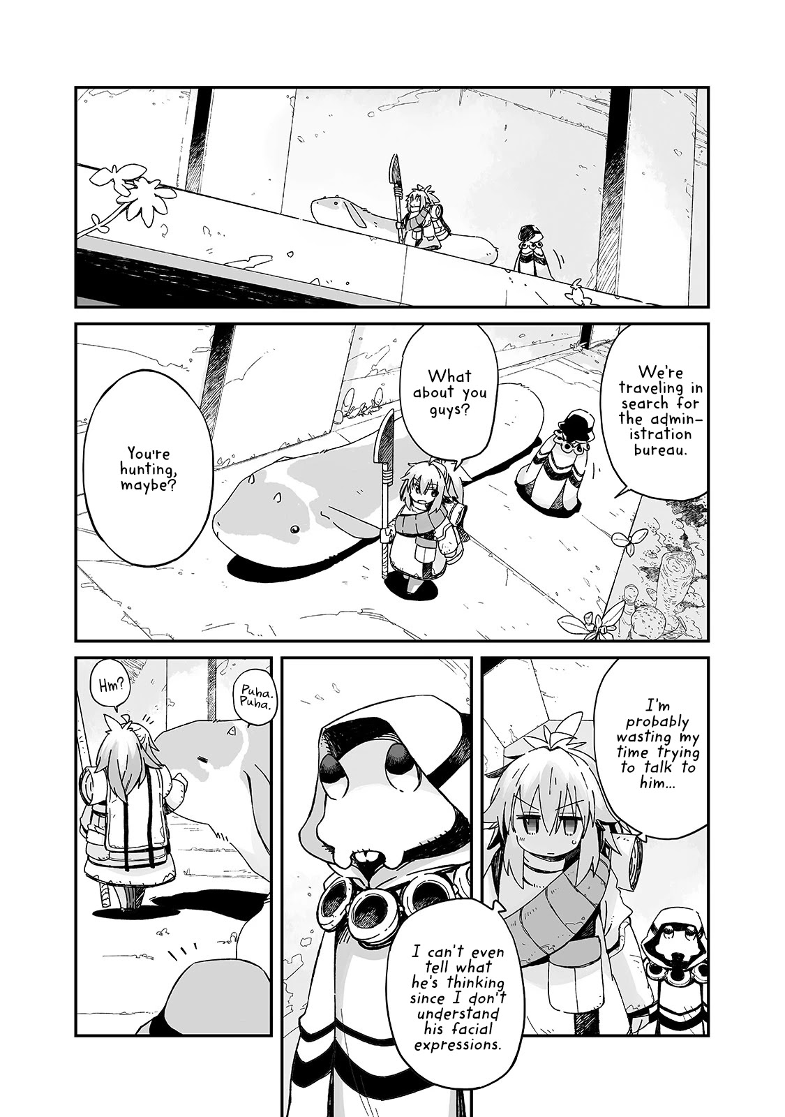 Even If the World is Over it's Fun to Live Chapter 4 page 10 - Chapter 4: A Strange Looking Person