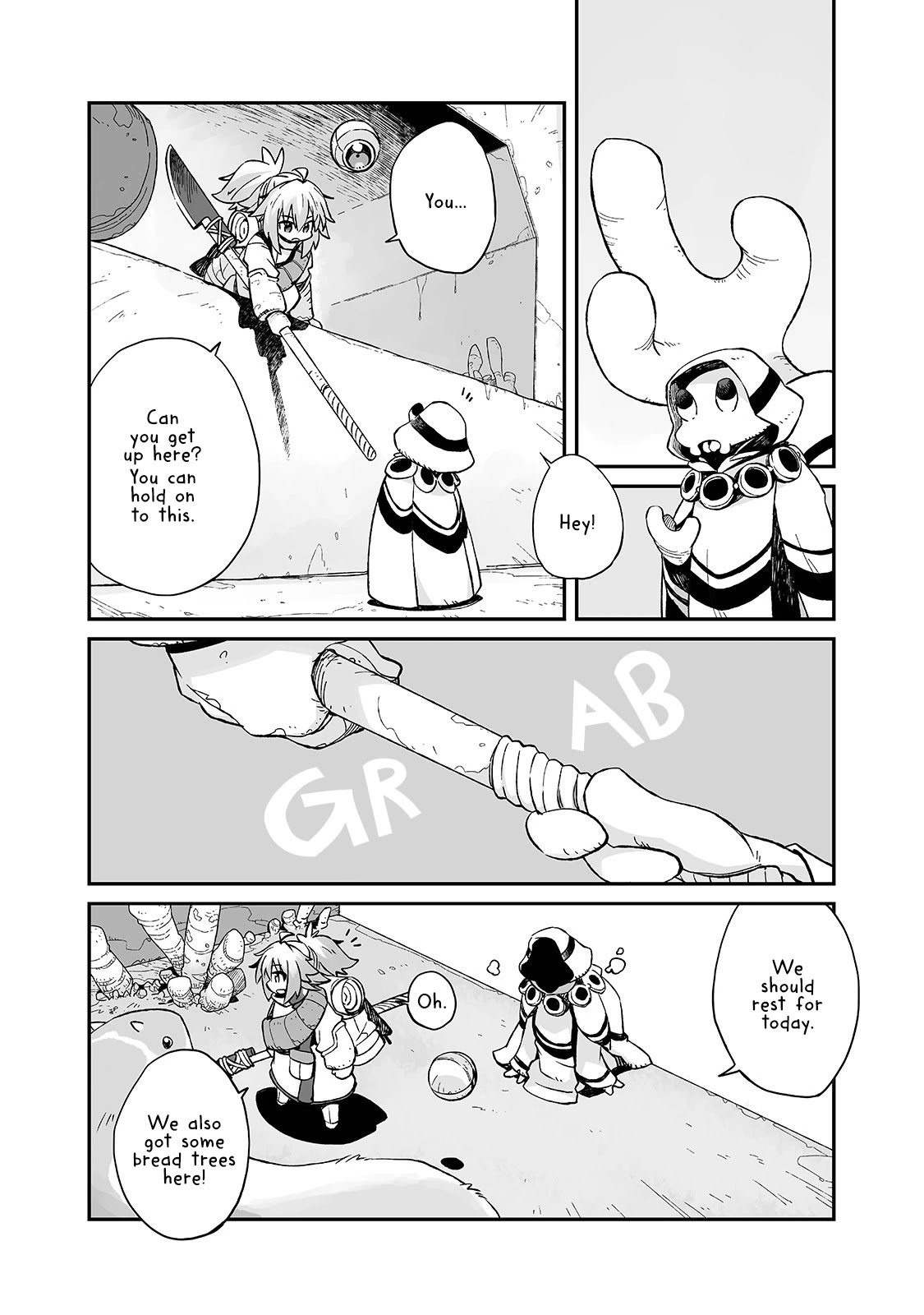 Even If the World is Over it's Fun to Live Chapter 4 page 12 - Chapter 4: A Strange Looking Person