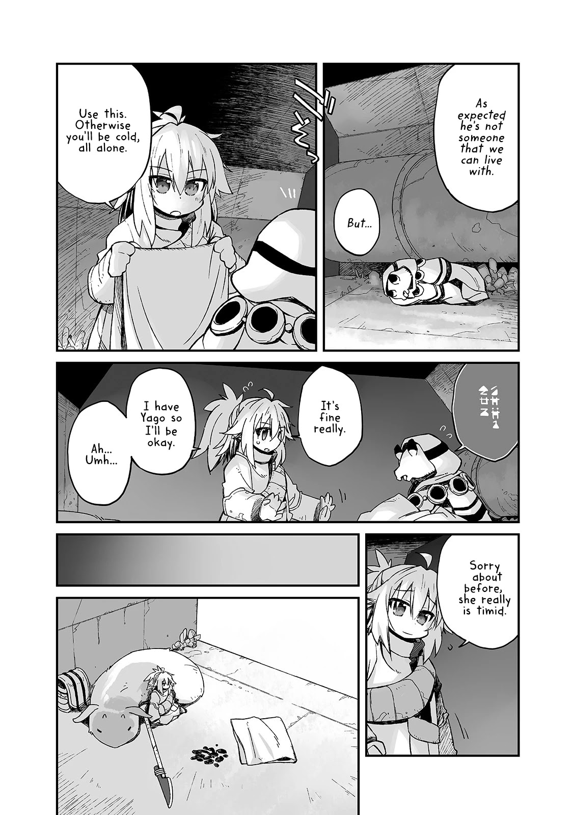Even If the World is Over it's Fun to Live Chapter 4 page 15 - Chapter 4: A Strange Looking Person