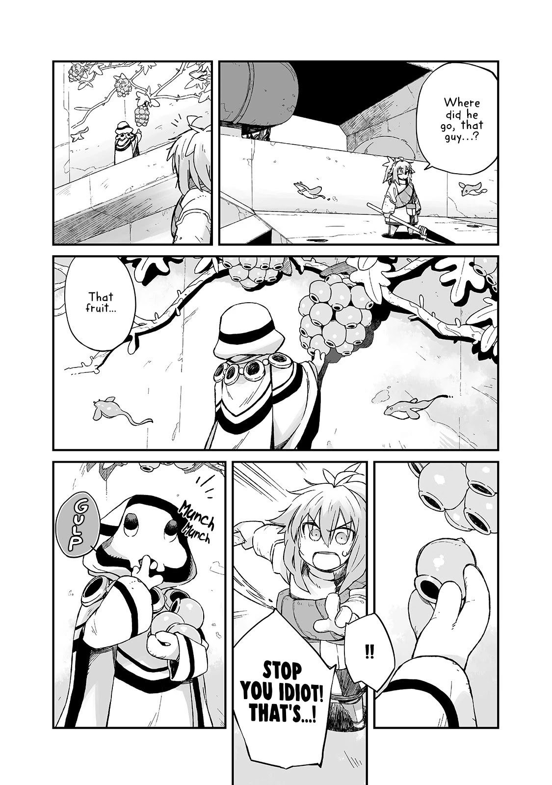 Even If the World is Over it's Fun to Live Chapter 4 page 16 - Chapter 4: A Strange Looking Person