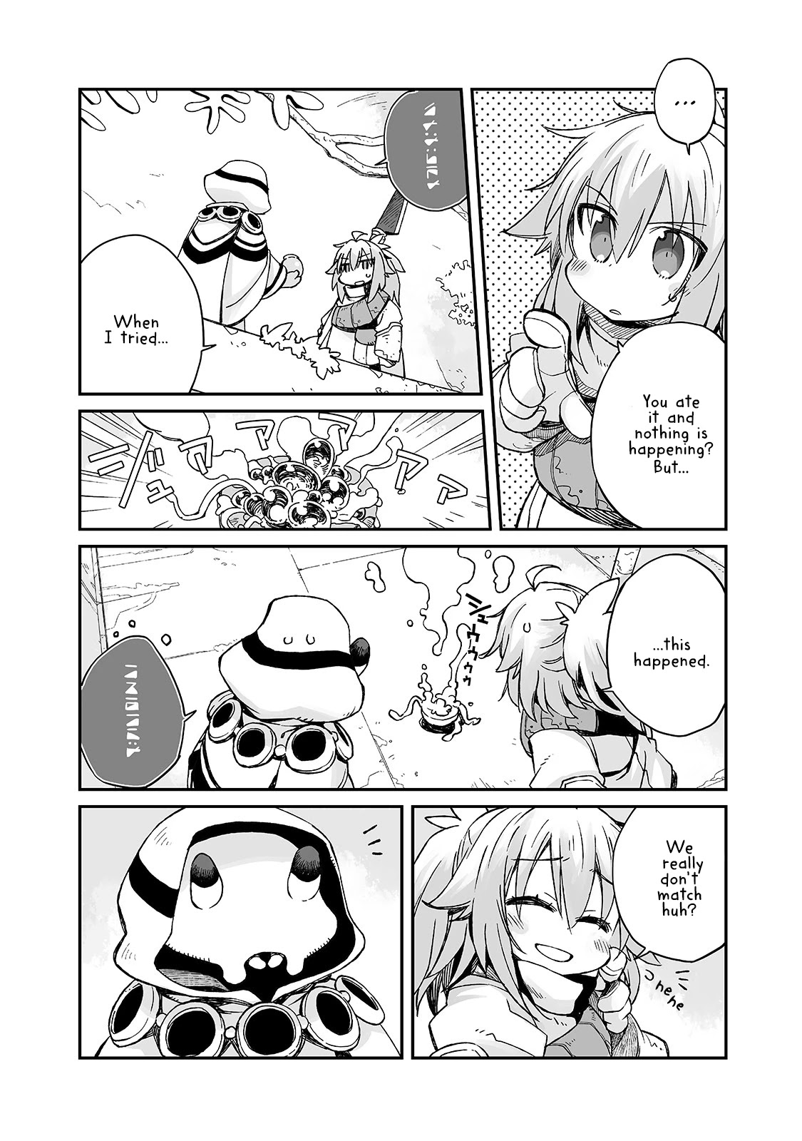 Even If the World is Over it's Fun to Live Chapter 4 page 17 - Chapter 4: A Strange Looking Person
