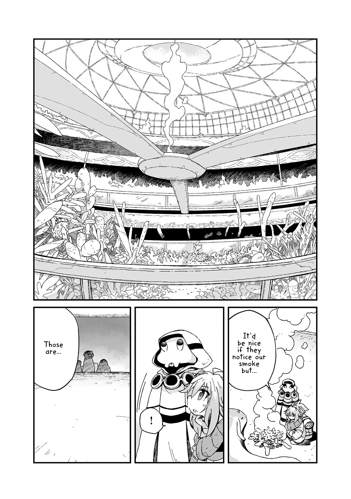 Even If the World is Over it's Fun to Live Chapter 4 page 22 - Chapter 4: A Strange Looking Person